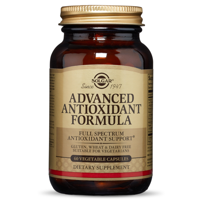 Solgar Advanced Antioxidant Formula Vegetable Capsules, 60 капс.